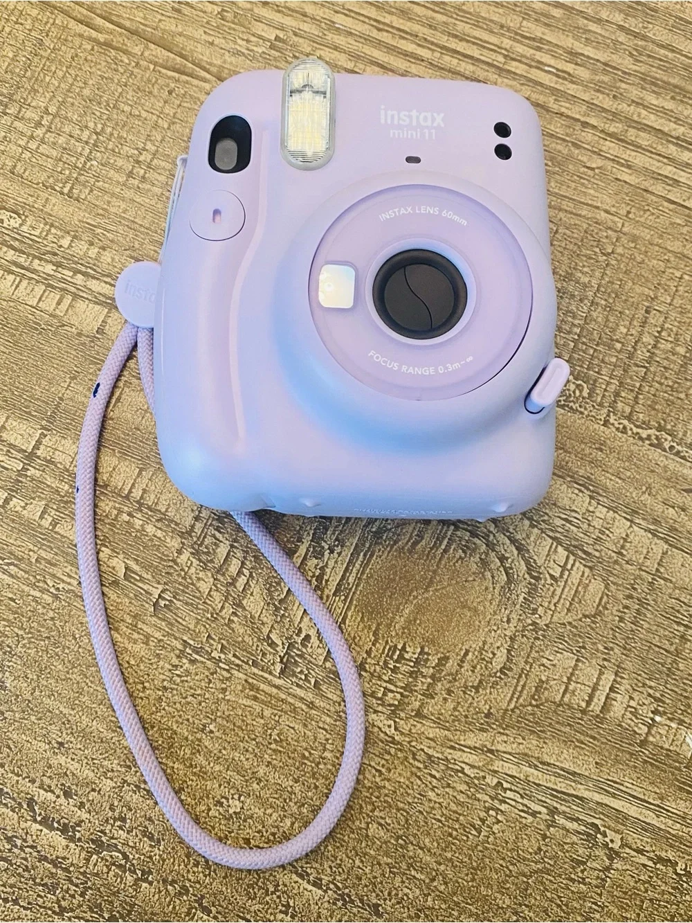 Instax Mini 11 Lavender Instant Camera with Purple Carry Case